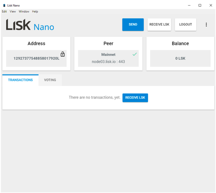 lisk wallet