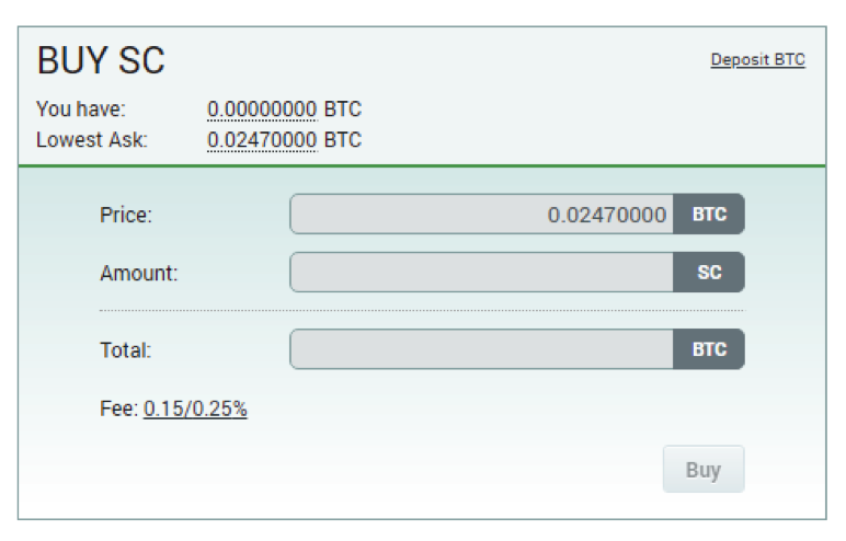 siacoin transaction